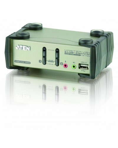 KVM переключатель 2х-портовый ATEN CS1732B-AT-G в Махачкале Системы видеонаблюдения Pintop.ru