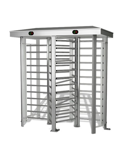 Турникет электромеханический сдвоенный полноростовой из нержавеющей стали Oxgard Praktika Т-10-Н Doublе Pass (ВЗР 2332-02) в Махачкале Турникеты Pintop.ru