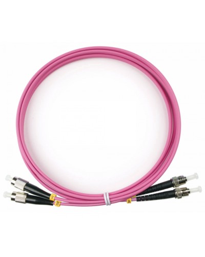 Шнур оптический duplex FC-ST 50/125 mm OM4 2м LSZH Cabeus FOP-50-OM4-FC-ST-2m в Махачкале Патч-корды оптические Pintop.ru