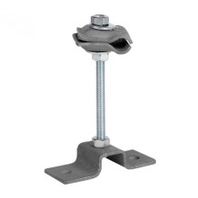 Держатель проводника на гор. и верт. пов., L=80мм, Ni EKF PROxima (lp-35080-ni)