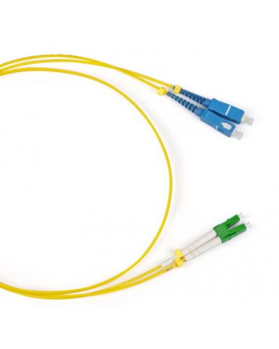 Шнур оптический duplex LC/APC-SC/UPC 9/125 sm 5м LSZH Cabeus FOP(d)-9-LC/APC-SC/UPC-5m в Махачкале Патч-корды оптические Pintop.ru
