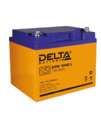Аккумулятор свинцово-кислотный Delta DTM 1240 L в Махачкале Электротехническое оборудование Pintop.ru