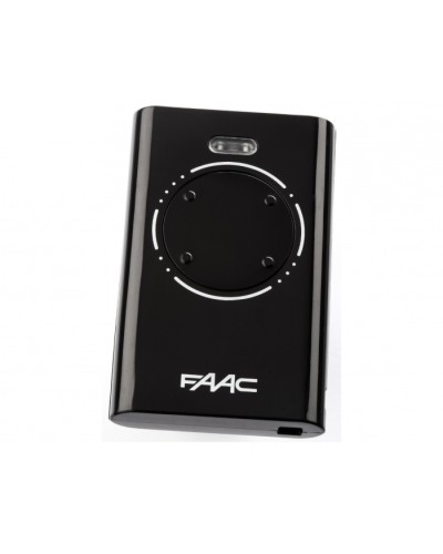 Брелок-передатчик 4-канальный Faac 7870081 (черный) в Махачкале Устройства радиоуправления для шлагбаумов и автоматики Pintop.ru