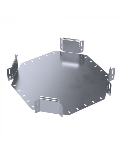 Ответвитель Х-образный Стандарт INOX (AISI 316) 300х100 Промрукав (PR16.3213) в Махачкале Аксессуары для лотков Pintop.ru