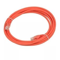 Патч-корд RJ45 - RJ45, 4 пары, UTP, категория 5е, 0.5 м, оранжевый, LSZH LANMASTER LAN-PC45/U5E-0.5-OR