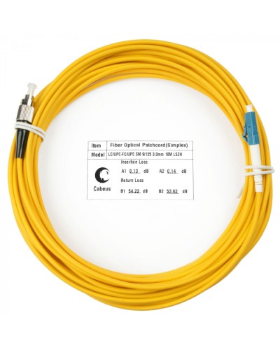 Шнур оптический simplex LC-FC 9/125 sm 25м LSZH Cabeus FOP(s)-9-LC-FC-25m в Махачкале Патч-корды оптические Pintop.ru