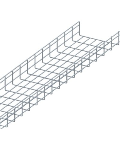Лоток проволочный 100х400мм, Ф3.8мм, оцинкованный (3 м) LANMASTER LAN-MT100x400-3.8EZ в Махачкале Кабельные лотки Pintop.ru