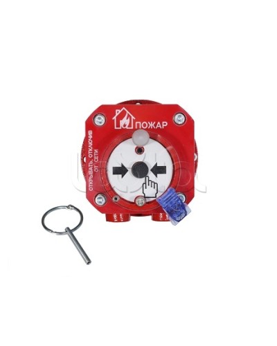 Извещатель пожарный ручной взрывозащищенный Спектрон-512-Exd-Н-ИПР-В-Modbus в Махачкале Пожарные извещатели (Ex) Pintop.ru