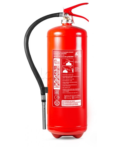 Огнетушитель ПОЖТЕХНИКА ОВП-10(з) МИГ летний (ФторПАВ) в Махачкале Огнетушители Pintop.ru