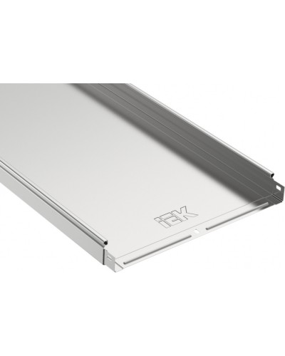 ESCA Лоток неперфорированный 50х400х3000-1,2 IEK (CLN10-050-400-120-3) в Махачкале Аксессуары для лотков Pintop.ru