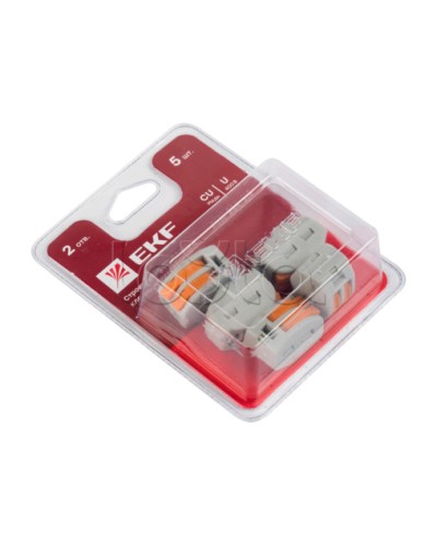 Клемма СМК 222-412 блистер (5шт) EKF (plc-smk-412b) в Махачкале Клеммные колодки Pintop.ru