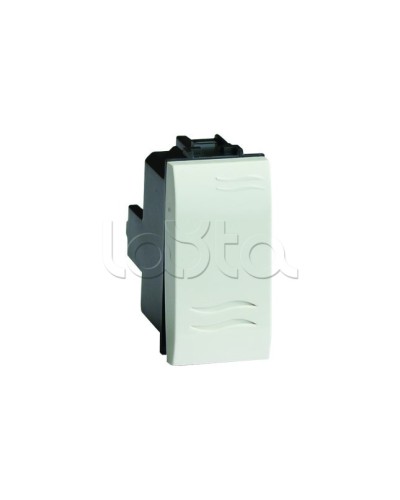 Выключатель, белый, 1мод. DKC (76001B) в Махачкале Аксессуары для кабель-канала Pintop.ru