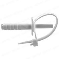 Стяжкa нейлоновая 150 x 8,0 мм, с дюбелем ø8 мм, белая (упак. 50 шт) REXANT (07-0176)