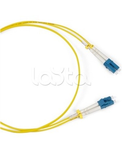 Патч-корд волоконно-оптический Hyperline FC-D2-9A1-LC/UR-LC/UR-H-2M-LSZH-WH в Махачкале Патч-корды оптические Pintop.ru