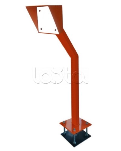 Стойка для считывателя Аякс 150х250 мм, черная, Базовая, наклонная в Махачкале Дополнительное оборудование для СКУД Pintop.ru