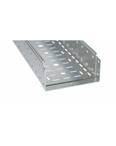 Лоток перфорированный 100х500х4000, 2,0 мм, горячеоцинкованный DKC SPH40150HDZ в Махачкале Кабельные лотки Pintop.ru