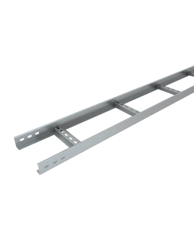 Лоток лестничный 50х100х1,2 L2000 мм КМ-Профиль (LL50-100-1.2-2000) в Махачкале Кабельные лотки Pintop.ru