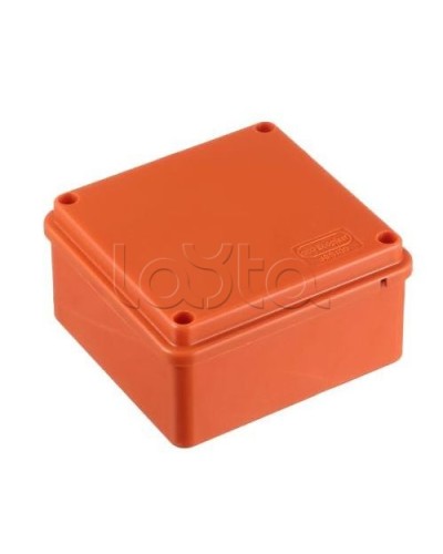 Коробка распределительная без сальников о/п 100х100х55, 6 вых., без галогена Экопласт 44057HF в Махачкале Распределительные коробки Pintop.ru