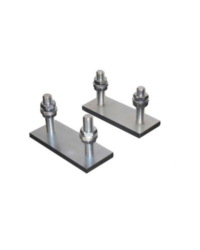 Подставка регулировочная с болтами, комплект для 1 тележки, универсальная для тележек S и M Came PLATE KIT C1 - в Махачкале Комплектующие для откатных ворот Pintop.ru