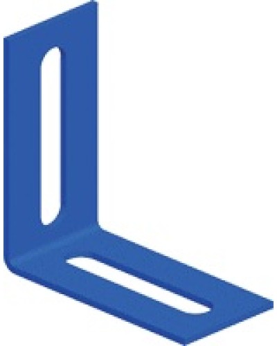 Соединитель угловой 50 мм для стального лестничного лотка, серый LANMASTER LAN-LTS-L50-GY в Махачкале Аксессуары для лотков Pintop.ru