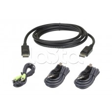 Комплект кабелей USB, DisplayPort для защищенного KVM-переключателя (1.8м)ATEN 2L-7D02UDPX4