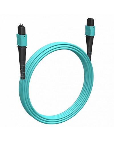 Кабельная сборка MPO(F) -MPO(M)-12 волокон 50/125 OM3, 5 m Cabeus (FOP-50-OM3-12-MPO(F)-12-MPO(M)-B-5m) в Махачкале Кабельные сборки (оптические) Pintop.ru