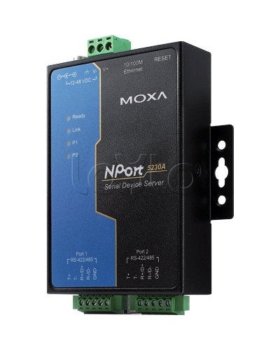 Сервер 2-портовый RS-422/485 в Ethernet Moxa NPort 5230A в Махачкале Дополнительное оборудование для ОПС Pintop.ru