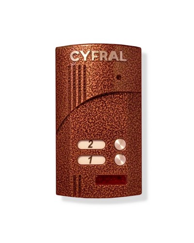 Блок вызова аудиодомофона на 2 абонента Цифрал M-2.1M в Махачкале Блоки вызова многоабонентные Pintop.ru