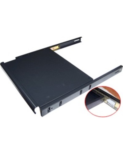 Полка клавиатурная для напольных шкафов глубиной 1200 мм TWT TWT-CBB-SK-12/20 в Махачкале Полки для шкафов и стоек Pintop.ru