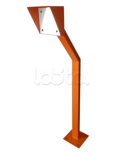 Стойка для считывателя Аякс 150х150 мм, черная, Лайт, наклонная в Махачкале Дополнительное оборудование для СКУД Pintop.ru