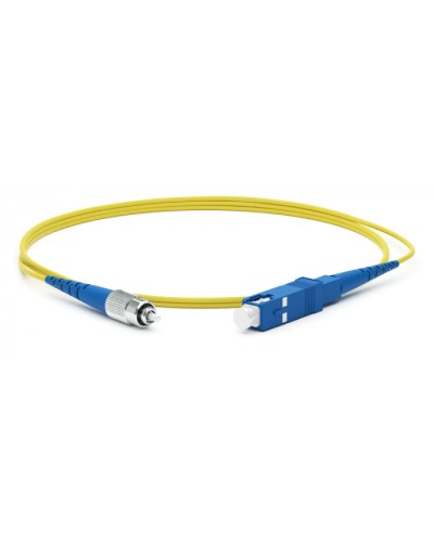 Патч-корд волоконно-оптический Hyperline FC-S2-9-FC/UR-SC/UR-H-20M-LSZH-YL в Махачкале Патч-корды оптические Pintop.ru