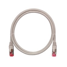 Шнур коммутационный 2хRJ45/8P8C S/FTP кат.6A (NMC-PC4SA55B-050-C-GY) NIKOMAX (5 м)