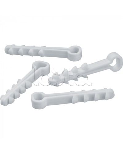 Дюбель-хомут Navigator 93 751 NCU-F-6-12-45-100-WH (100 шт/упак) в Махачкале Крепеж: Дюбели, шурупы, саморезы Pintop.ru