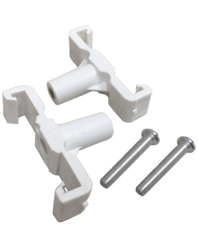 Комплект фиксаторов для установки суппорта в короб 120х50 мм, 2 шт. LANMASTER (LAN-CT120-FRM-FIX) в Махачкале Аксессуары для лотков Pintop.ru