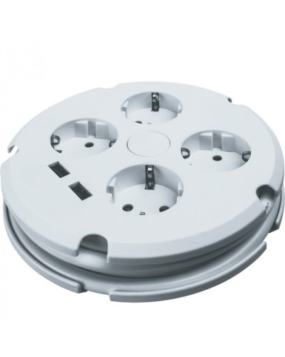 Удлинитель Navigator 61 456 NPE-USB02-04-150-ESC-3X1с/з выкл.4 гн.1.5м USB2.1A в Махачкале Блоки розеток Pintop.ru