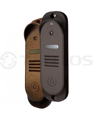 Панель вызывная антивандальная Tantos Stich (медь) в Махачкале Вызывные видеопанели малоабонентные Pintop.ru