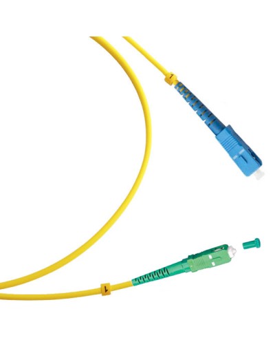 Шнур оптический Cabeus FOP(s)-9-SC/APC-SC/UPC-1m в Махачкале Патч-корды оптические Pintop.ru
