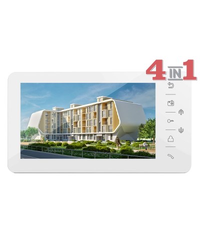 Монитор цветного видеодомофона Tantos Prime HD (White) в Махачкале Абонентские видеоустройства Pintop.ru