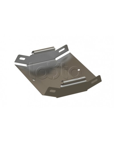 Угол 45° вертикальный внутренний Hyperline RST-VIA45-600-50-0,8-SZ в Махачкале Аксессуары для лотков Pintop.ru