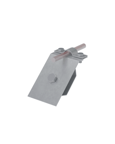 Держатель для водосточного желоба Ø 5-10 мм INOX304 КМ-профиль (DVZH-D5-10 INOX304) в Махачкале Монтажные материалы Pintop.ru