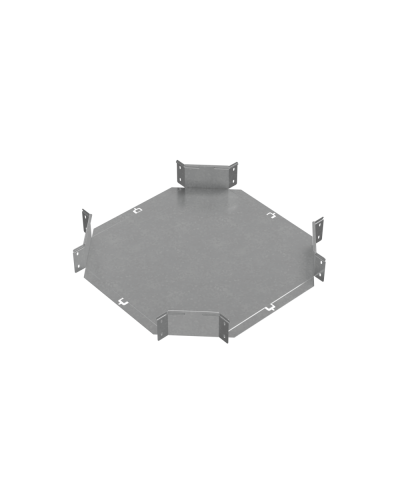 Х-разветвитель 100х400 мм ПЛЮС INOX304 КМ-Профиль (XDplus100-400 INOX304) в Махачкале Аксессуары для лотков Pintop.ru