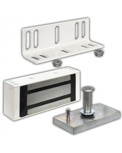 Замок электромагнитный Олевс М1-300 коричневый в Махачкале Электромагнитные замки Pintop.ru