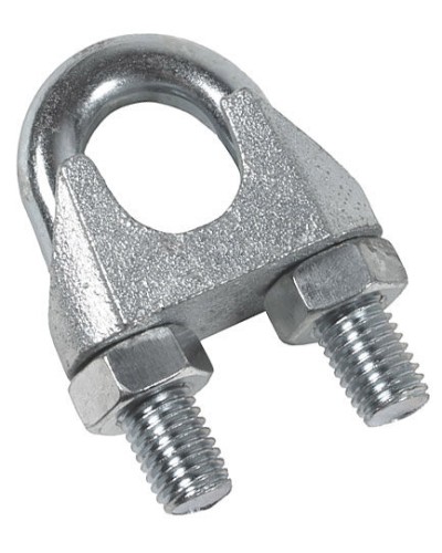 Зажим троса D10 усиленный ПожТехКабель (890-512) в Махачкале Трос и аксессуары Pintop.ru