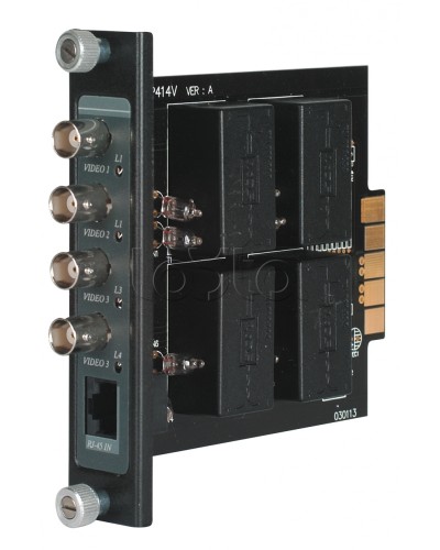 Приемник пассивный 4-х видеосигналов по витой паре, до 600 м SC&T TRP414VH в Махачкале Видеоусилители, Модуляторы, Делители Pintop.ru