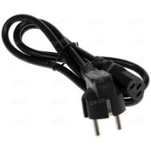 Шнур питания C19-C20, 3х1.5, 220В, 16А, черный, 0.5 метра LANMASTER (LAN-PP19/20-0.5-BK)