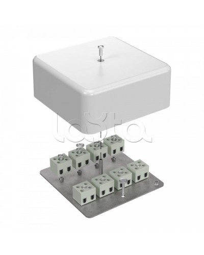 Коробка огнест для кабель-канала 40-0470-FR6.0-16 Е15-Е60 (латунь) 103х103х45 Промрукав (40-0470-FR6.0-16-Е60) в Махачкале Распределительные коробки Pintop.ru