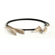 Патч-корд волоконно-оптический Hyperline FC-D2-50-LC/PR-LC/PR-H-15M-LSZH-BK