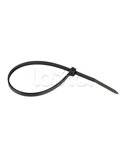 Хомут нейлоновый черный (3,6х180) (100шт.) EKF Basic (plc-cb-3.6x180) в Махачкале Стяжки-хомуты Pintop.ru