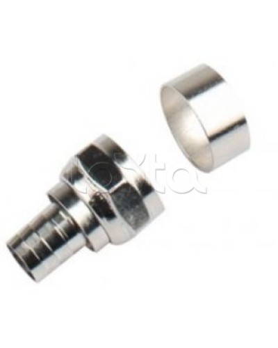 Штекер F-разъем под обжим (RG59) LAZSO APFC12-RG59(100) в Махачкале Коннекторы Pintop.ru