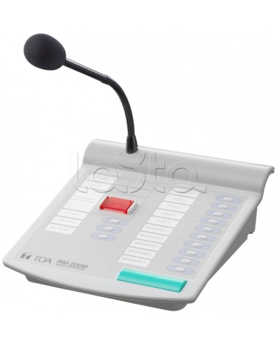 Панель микрофонная TOА RM-200M S в Махачкале Системы оповещения и трансляции TOA Pintop.ru